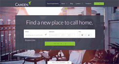 Desktop Screenshot of camdenliving.com