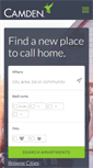 Mobile Screenshot of camdenliving.com